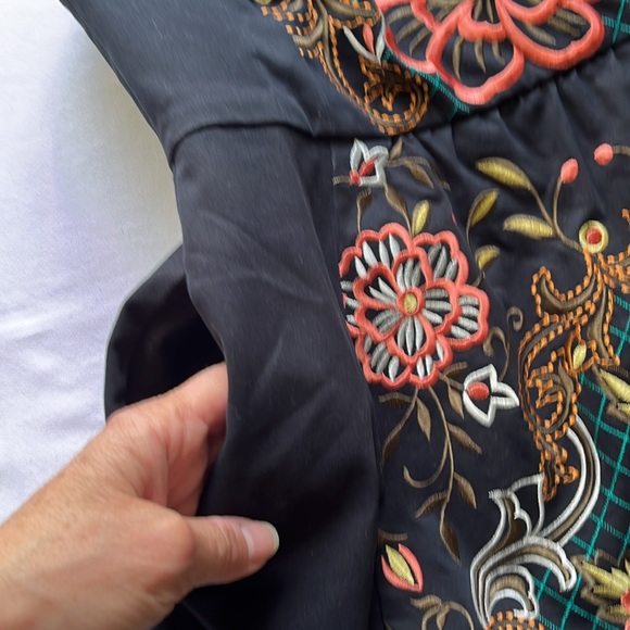 Anthropologie Moulinette Soeurs Perennial Flora Embroidered Dress - Picture 14 of 17